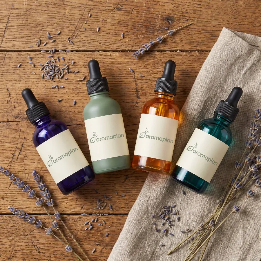Les quatre sérums du Coffret Rituel Complet AROMAPLAN.